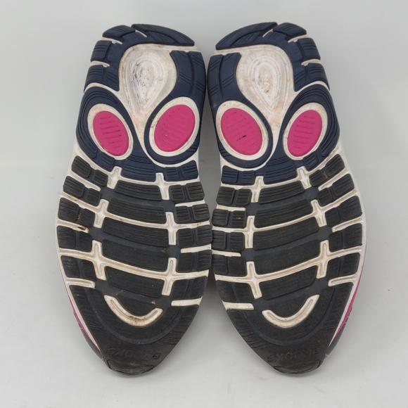 Brooks Womens Dyad 9 Running Shoes Purple Pink Size 9.5 1202231B442 Athletic - Picture 7 of 10